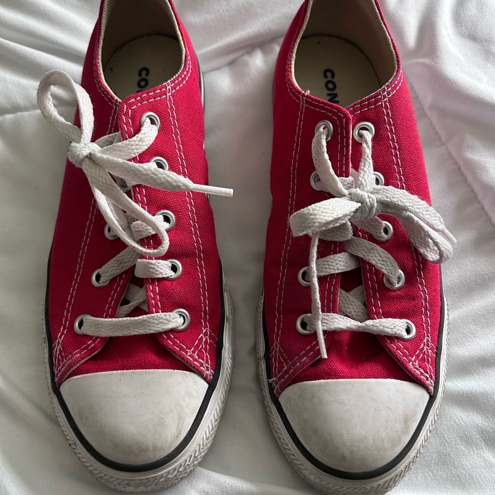 Converse Kids Classic Red Sneakers